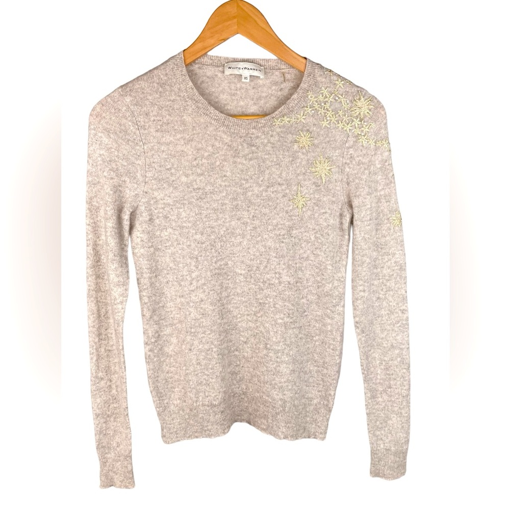 White Warren Cashmere sweater sizes xs